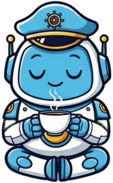 Captain Cha – ein meditierender Roboter mit einer Teetasse